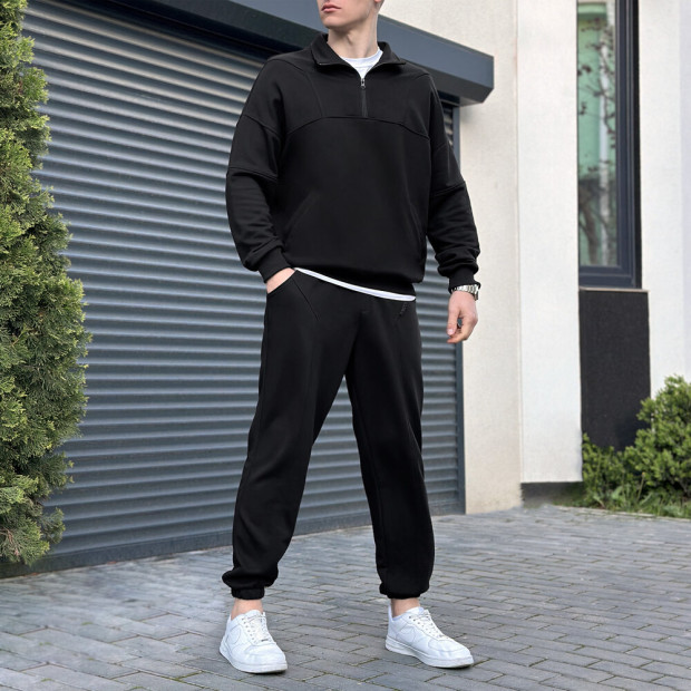 Костюм Pobedov Grand Чорний, 2XL - 1