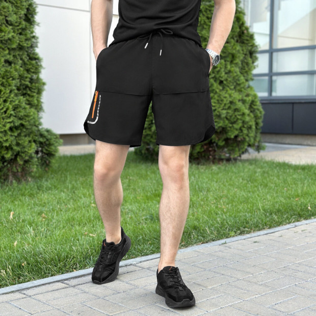 Шорти Pobedov Viter Чорний, S - 