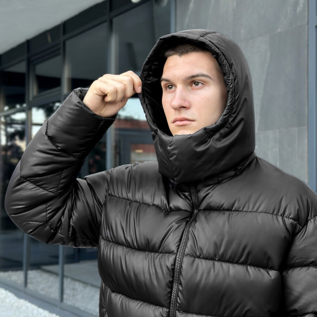 Куртка Pobedov Snowfall Чорний, 3XL - 5