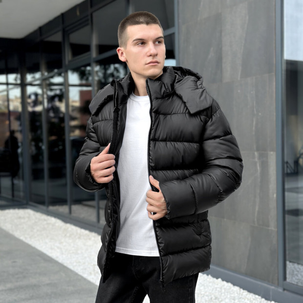 Куртка Pobedov Snowfall Чорний, 2XL - 1