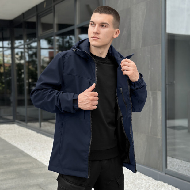 Куртка Pobedov Shum Темно-синий, L - 1