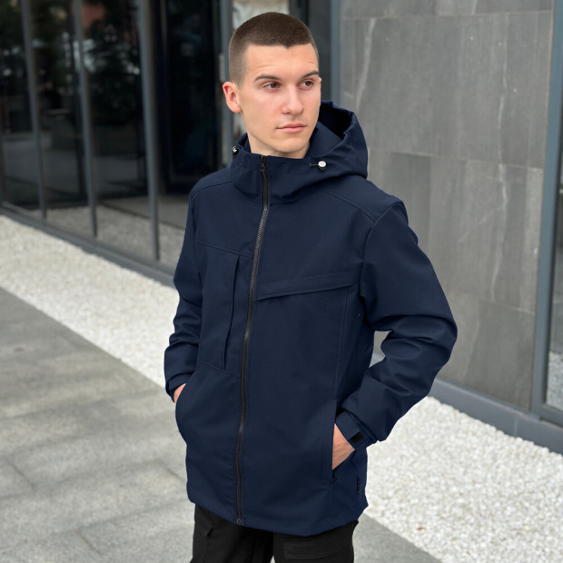 Куртка Pobedov Shum Темно-синій, 2XL - 2